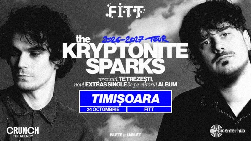 The Kryptonite Sparks • Lansare TE TREZEȘTI • — Timișoara