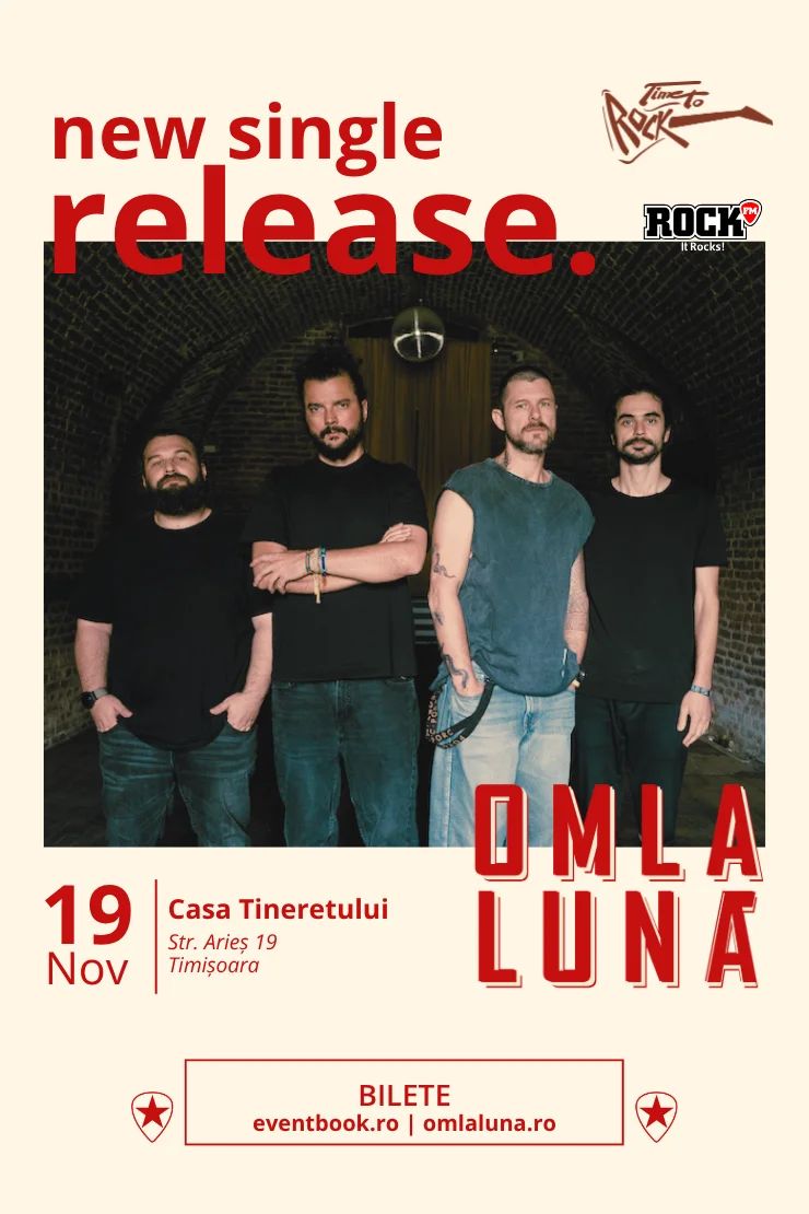 om la lună | New single release — Timișoara