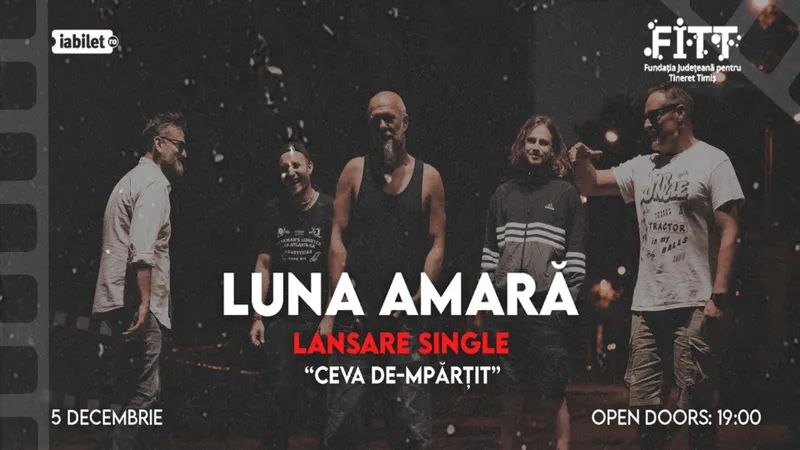 Luna Amara - Lansare single "Ceva de-mpărțit" — Timișoara