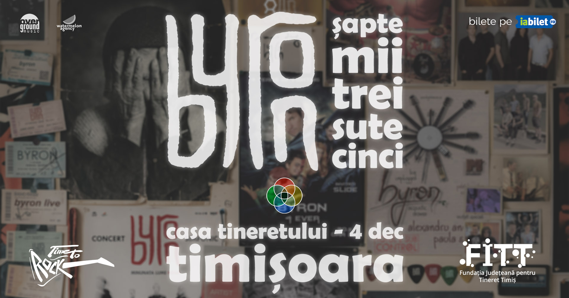 byron | Concert aniversar 20 de ani — Timișoara